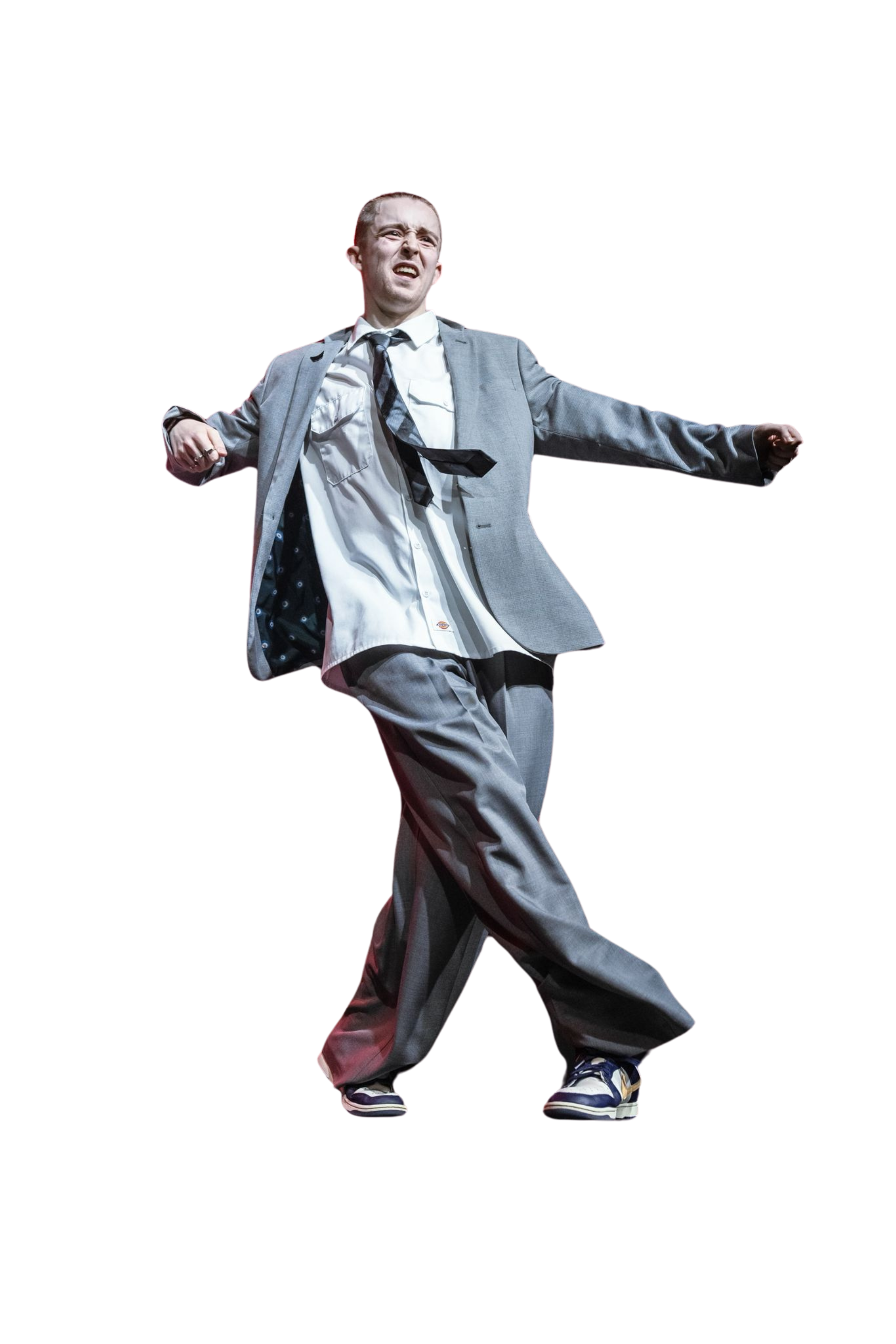 Dancer floating portrait